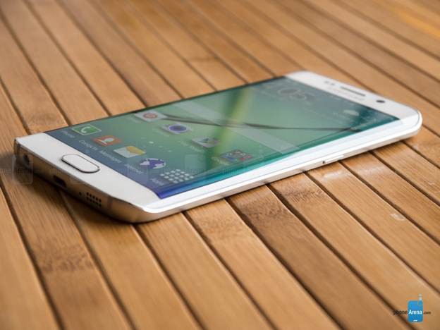 ảnh chụp nghiêng Samsung Galaxy S6 Edge