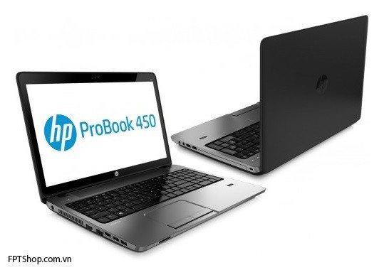 hiết kế bên ngoài của HP ProBook 450 Core i7 4712MQ