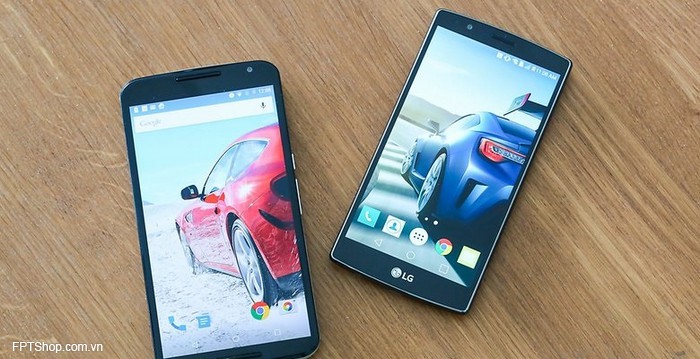 So sánh LG G4 và Nexus 6