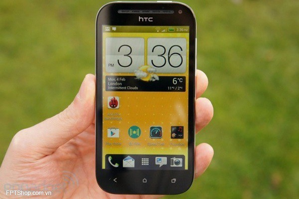 Thiết kế tạo cảm giác nguyên khối của HTC One SV