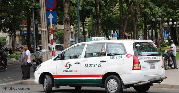Ứng dụng gọi taxi Vinasun trên di động mới được áp dụng ở khu vực Đà Nẵng