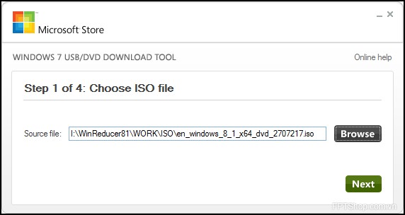 Windows USB / DVD Tool