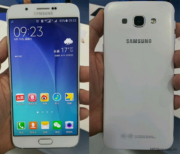 Trải nghiệm màn hình lớn ấn tượng trên Samsung Galaxy A8