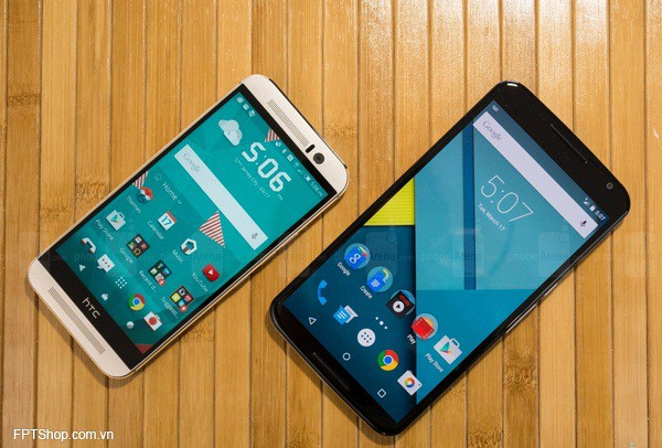 HTC One M9 và Nexus 6