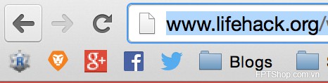 5. Trên Chrome, để trống tên dấu trang để chỉ hiển thị biểu tượng trang mạng và chiếm ít không gian hơn.
