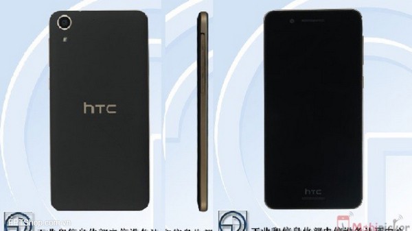 HTC Desire 728 có thiết kế nhựa nhiều màu sắc