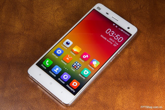 5.Smartphone Xiaomi Mi4 (giá bán 5,8 triệu đồng)