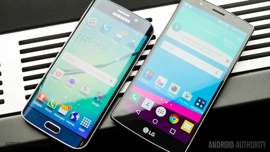 Samsung Galaxy S6 Edge và LG G4