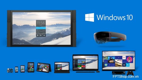 Windows 10 không chỉ dừng lại ở các thiết bị máy tính