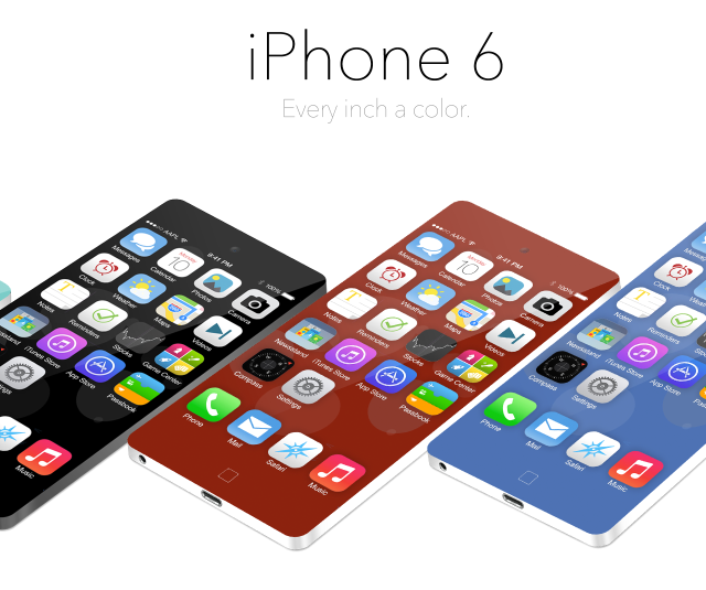 iPhone 6 với hai phiên bản 4,7 inch và 5,5 inch