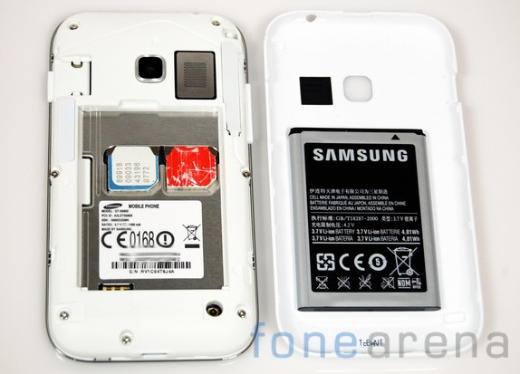 thời lượng pin Samsung Galaxy Ace Duos