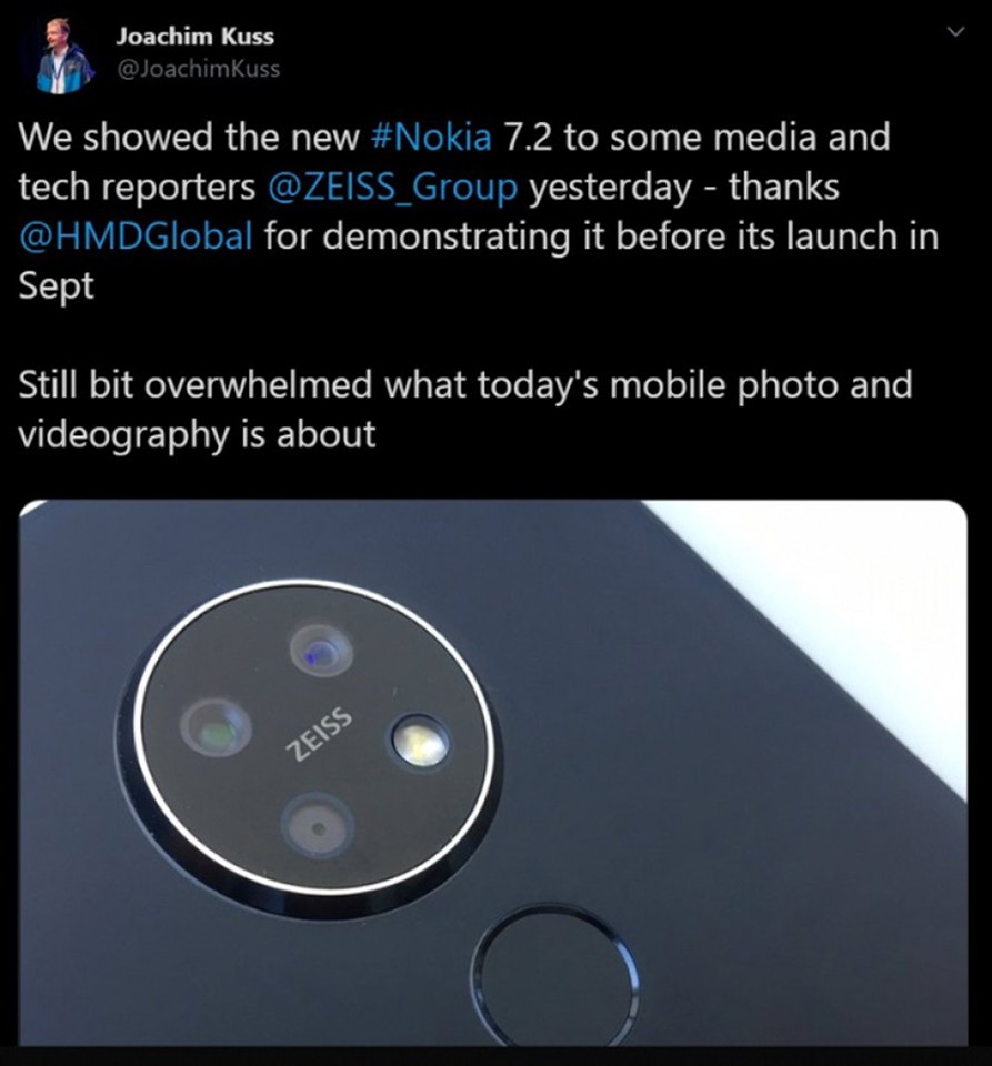 Thông tin Nokia 7.2