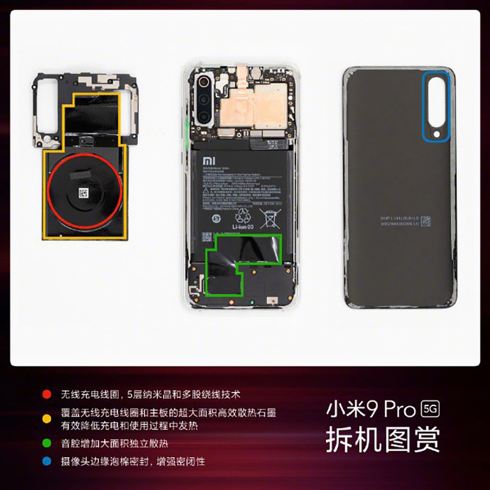 Mổ bụng Xiaomi Mi 9 Pro 5G (ảnh 1)