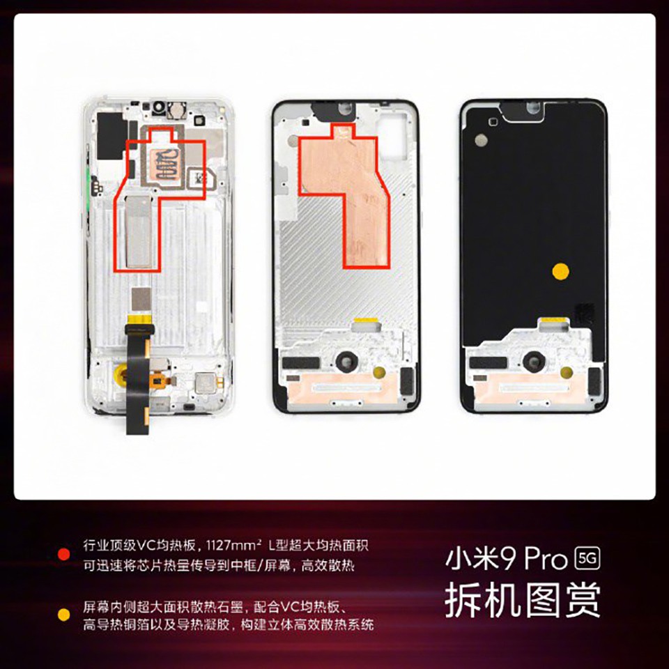 Mổ bụng Xiaomi Mi 9 Pro 5G (ảnh 6)