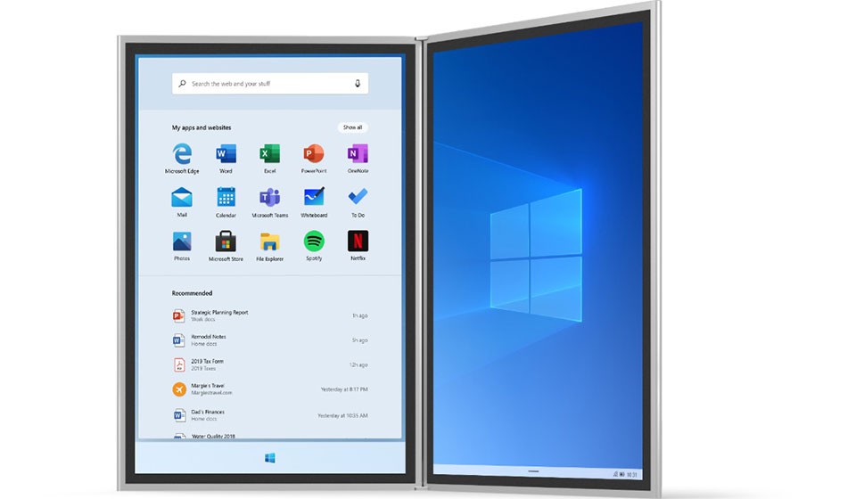 Windows 10X ra mắt cùng Surface Neo