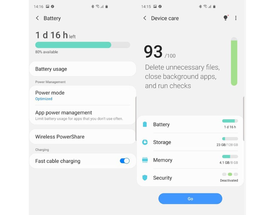 Android 10 với One UI 2.0 trên Samsung Galaxy S10+