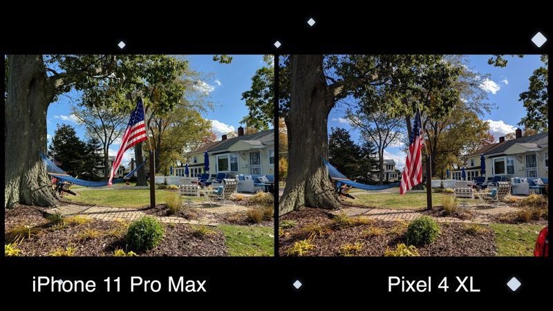 so sánh camera Google Pixel 4XL với iPhone 11 Pro Max