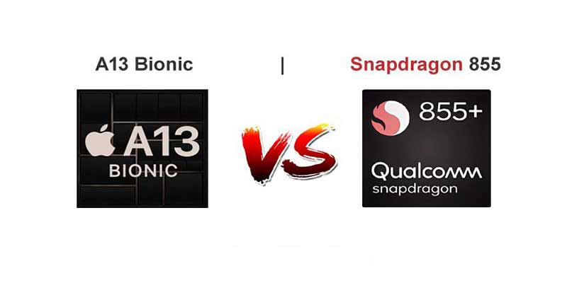 A13 Bionic vs Snapdragon 855 Plus