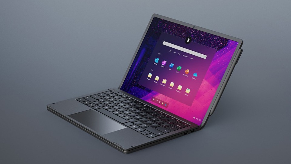 Ngắm thiết kế laptop tương lai qua ý tưởng Flexbook đẹp mắt 1