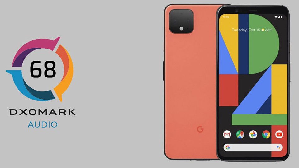Google Pixel 4 đạt 68 điểm Audio