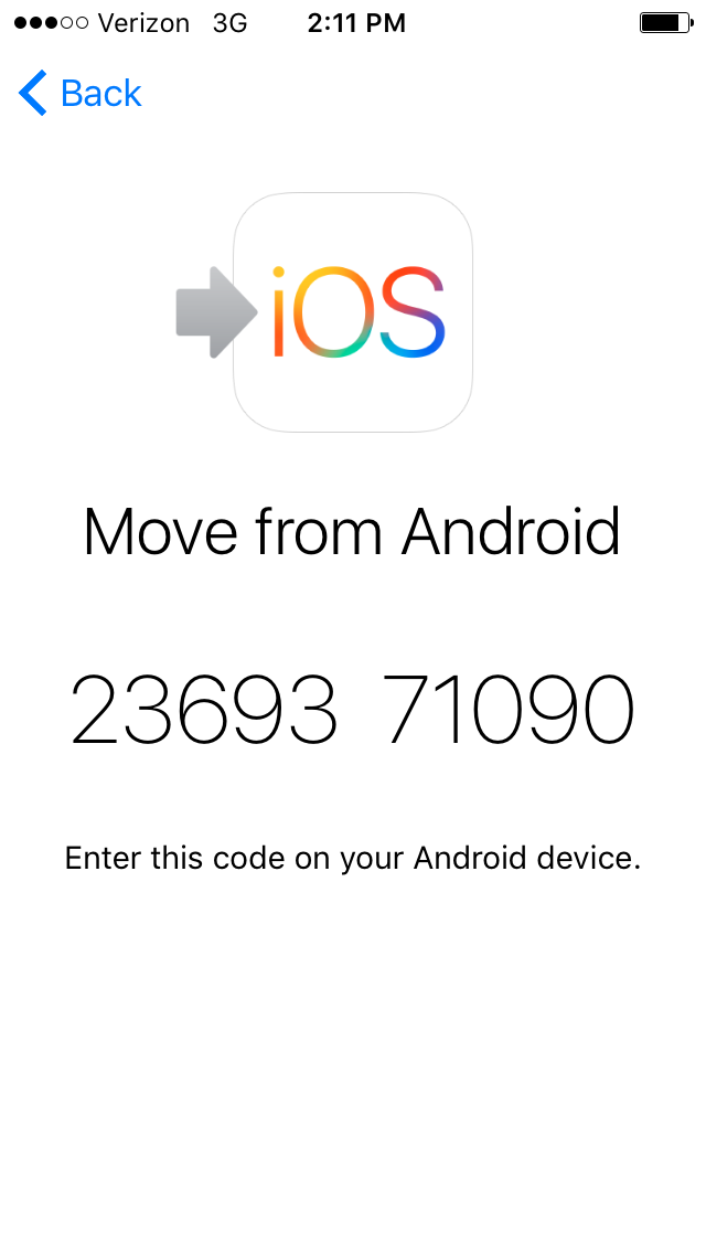 Chuyển ứng dụng Android sang iPhone/iPad 08