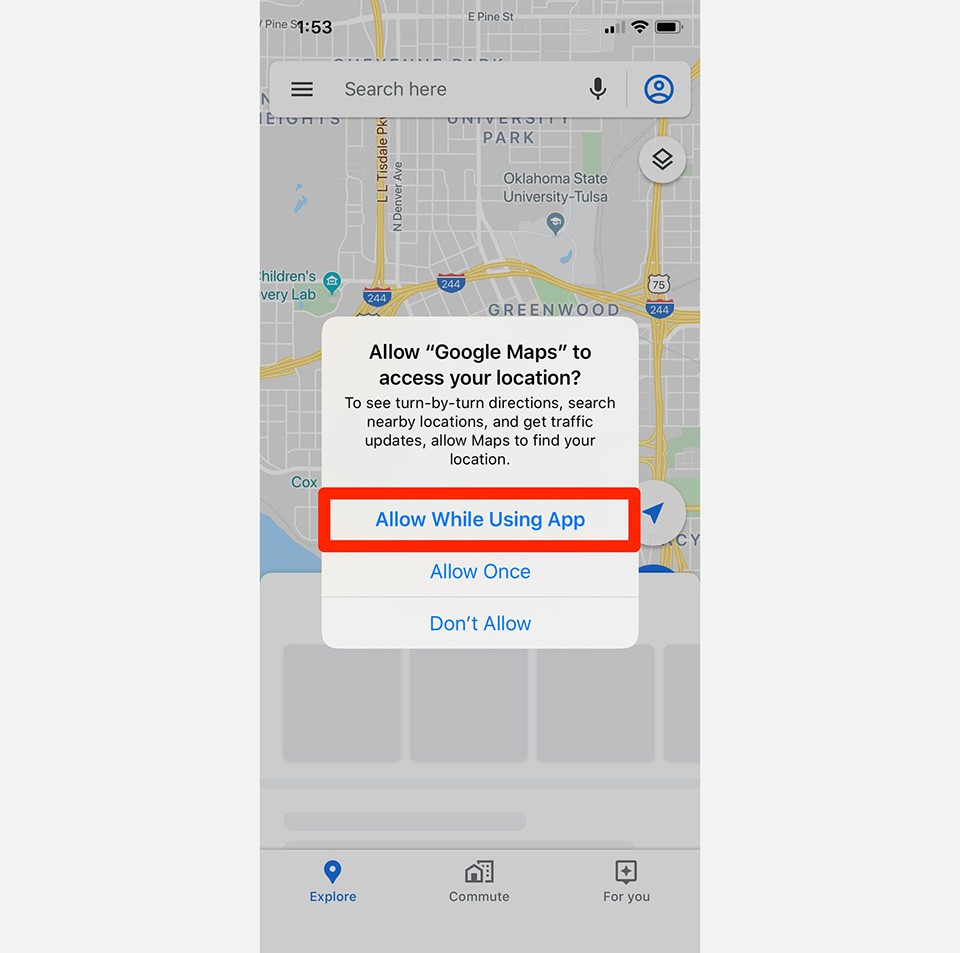 Chia sẻ vị trí Google Maps giữa iOS và Android 02