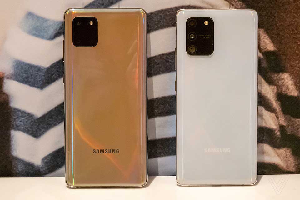 Samsung Galaxy Note 10 Lite vs Galaxy S10 Lite