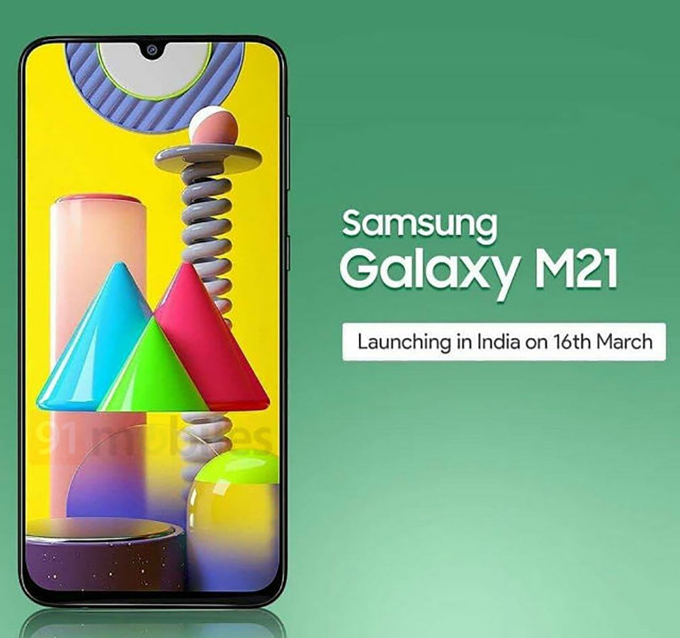 Thiết kế Samsung Galaxy M21 bị rò rỉ trong poster quảng cáo - Thiết kế Samsung Galaxy M21: Đây là tin tức đáng chú ý dành cho những ai yêu thích đồ công nghệ. Thiết kế của Samsung Galaxy M21 không chỉ sang trọng mà còn thể hiện sự chuyên nghiệp, hiện đại. Hãy cùng xem những hình ảnh về sản phẩm này để tận hưởng trọn vẹn vẻ đẹp của thiết kế đầy tinh tế và tiện ích.
