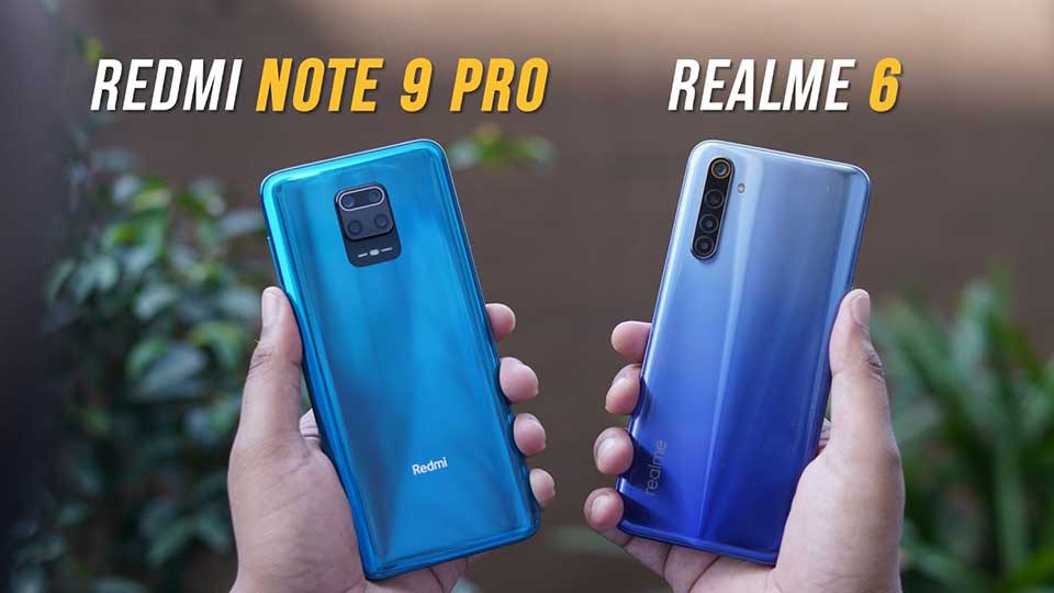 Redmi Note 9 Pro vs Realme 6