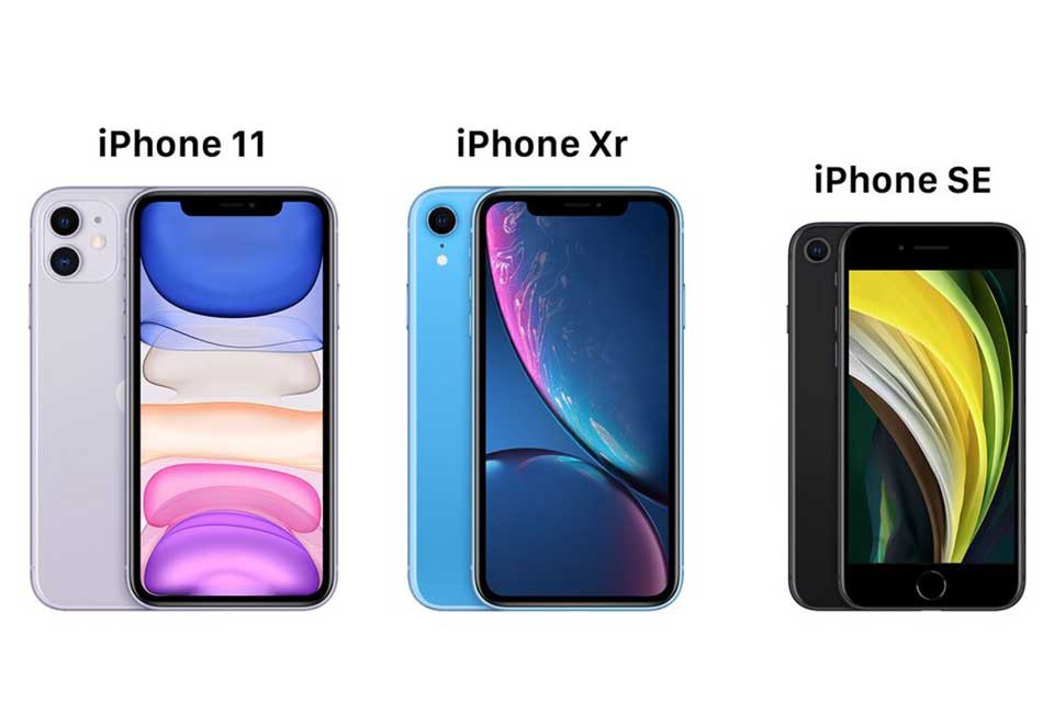 iPhone SE 2020 vs iPhone XR vs iPhone 11