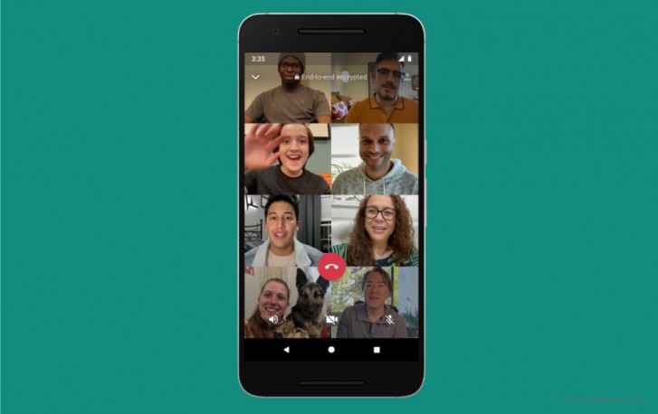 WhatsApp sẽ sớm hỗ trợ chat video call lên đến 8 người tham gia