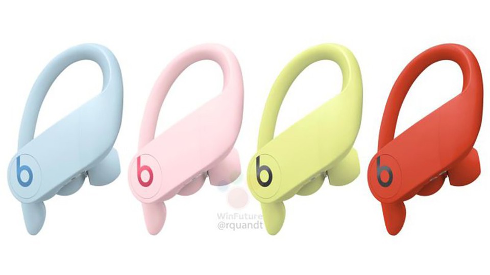Apple Powerbeats Pro bị rò rỉ trong 4 màu mới