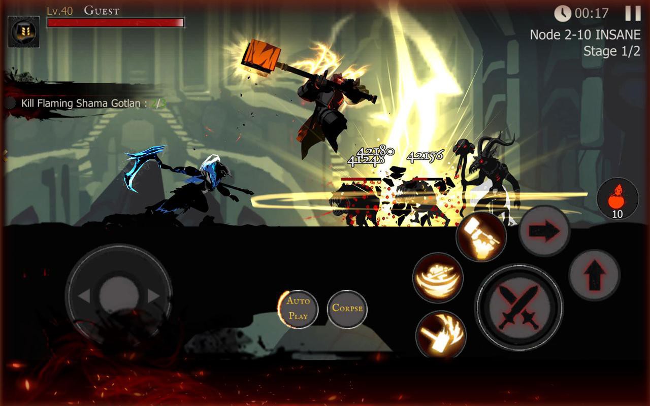 Tải về Shadow of Death: Stickman Fighting - Dark Knight