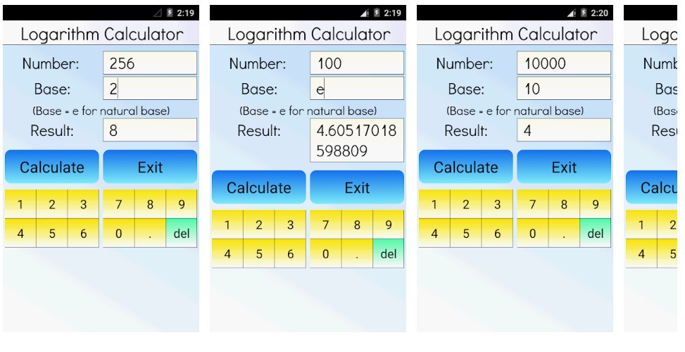 Logarithm Calculator Pro 