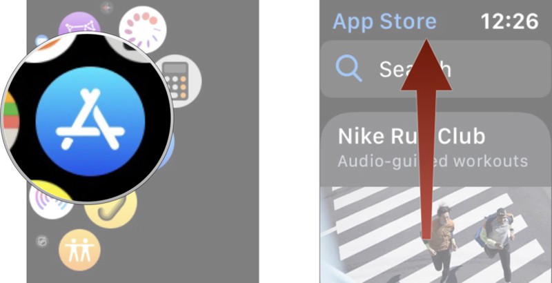 Hướng dẫn tải và cập nhật ứng dụng qua App Store của Apple Watch 8