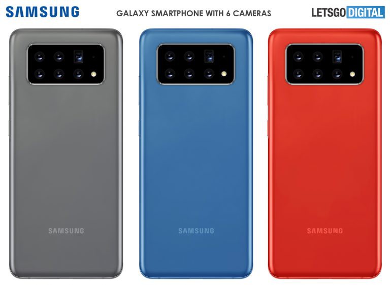 Samsung đang phát triển smartphone có 6 camera sau 3
