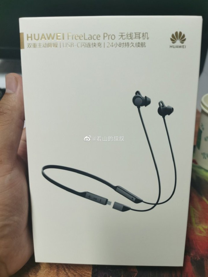 Lộ vỏ hộp tai nghe Huawei FreeLace Pro (ảnh 2)