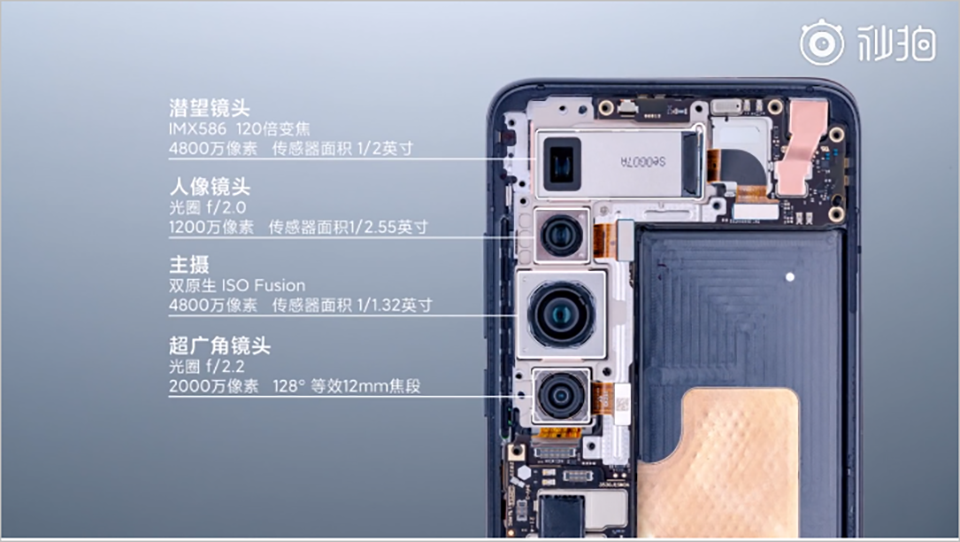 Mổ bụng Xiaomi Mi 10 Ultra (ảnh 3)