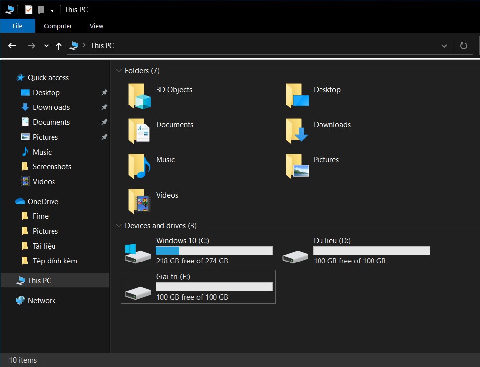 Cách gộp ổ đĩa trong Windows 10 01