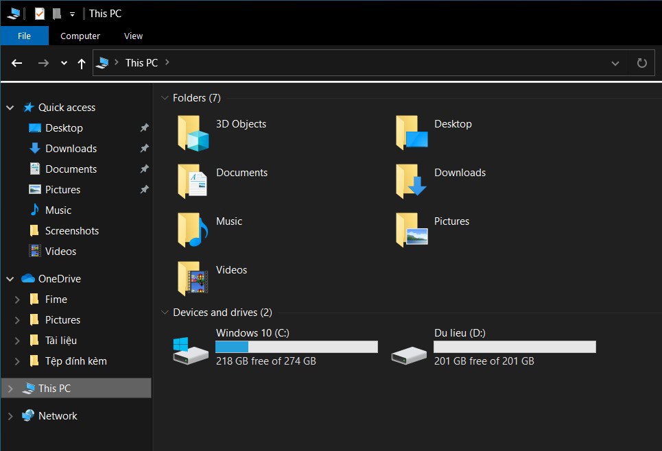 Cách kết nối ổ đĩa với Windows 10 08