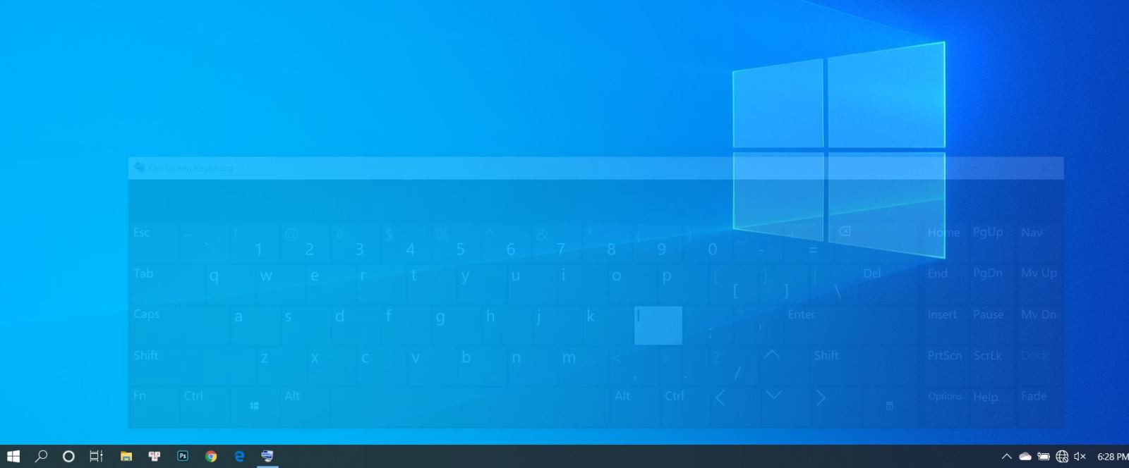 Cách mở khóa bàn phím ảo Windows 10 (Ảnh 9)