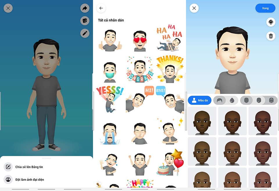 Hướng dẫn tạo bộ cảm xúc “Emoji” bằng FaceBook Avatar cực vui nhộn (ảnh 7)