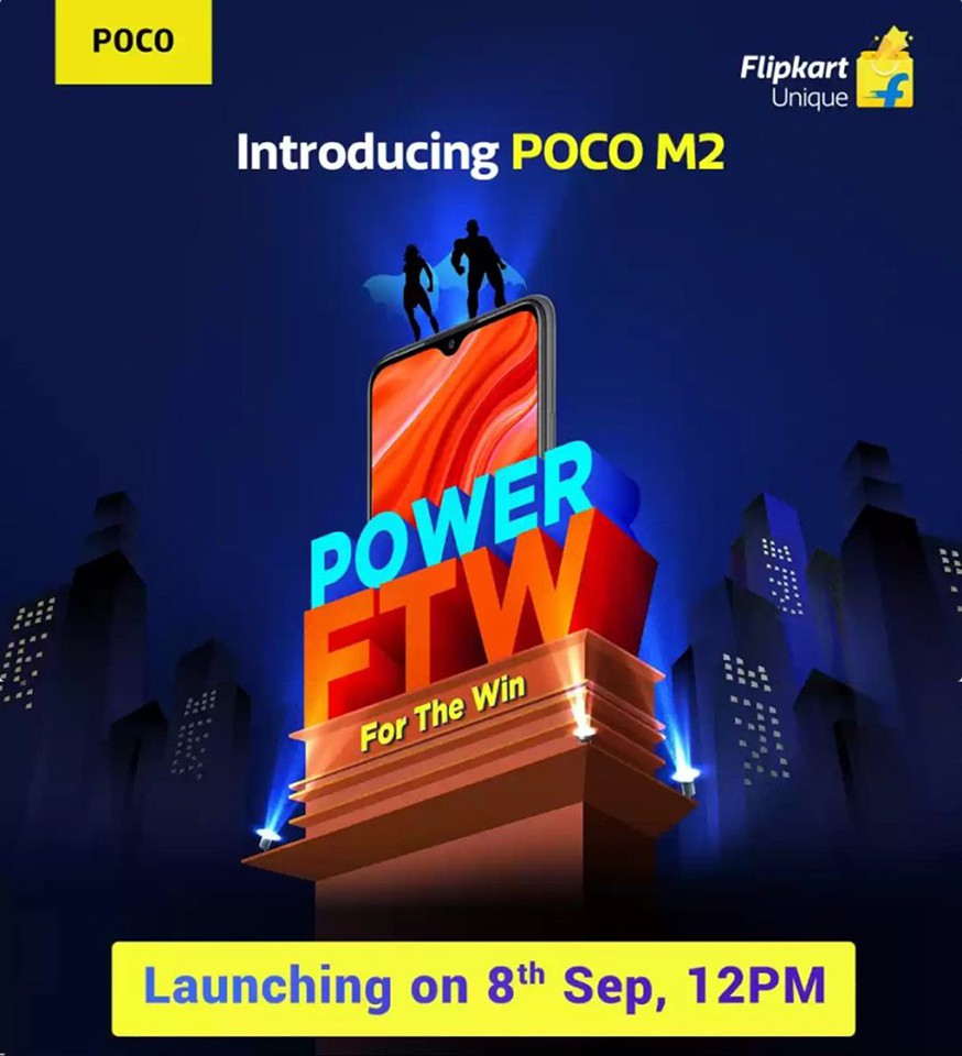 POCO M2 ra mắt ngày 8 tháng 9