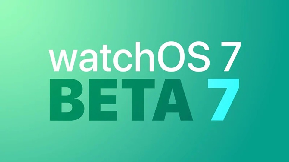 watchOS 7 beta 7 được phát hành