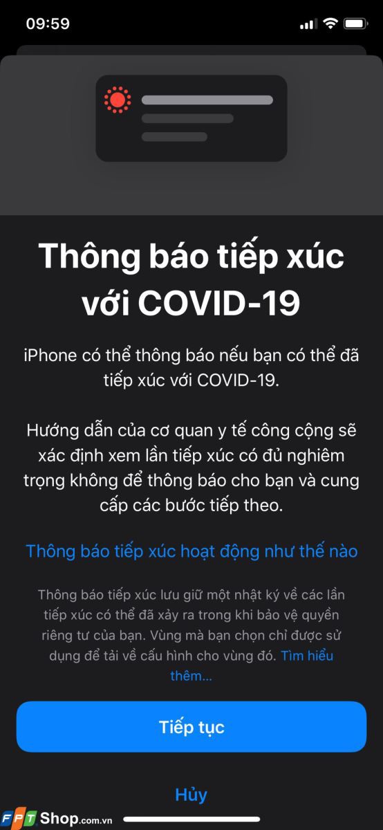 COVID-19 iOS 13.7
