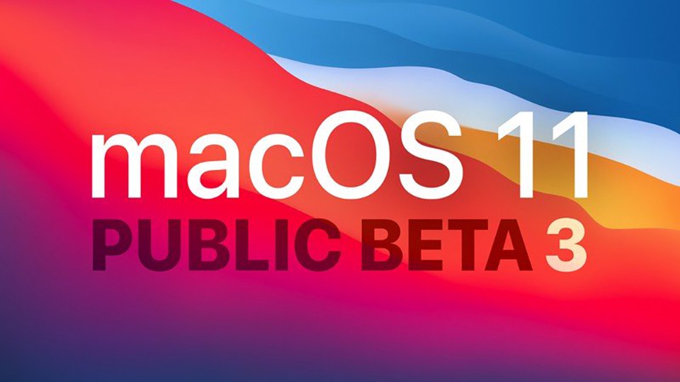 Apple phát hành bản public beta thứ ba cho macOS Big Sur