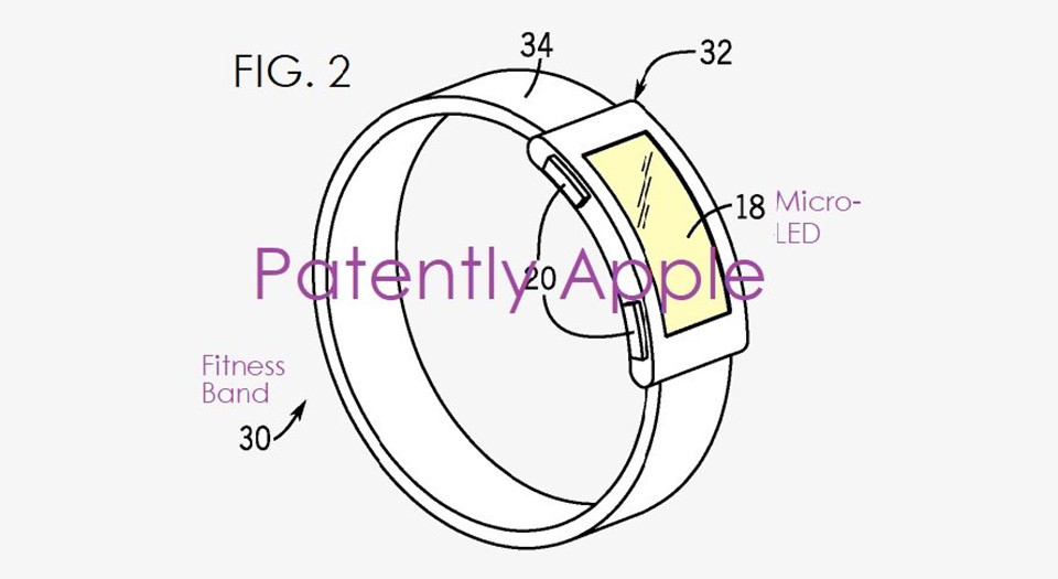 Bằng chứng cho thấy Apple đang phát triển vòng đeo tay thông minh với màn hình Micro LED