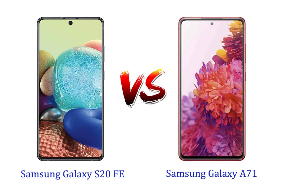Samsung Galaxy S20 FE vs Galaxy A71