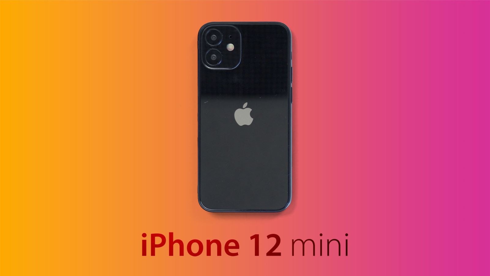 camera iPhone 12 mini