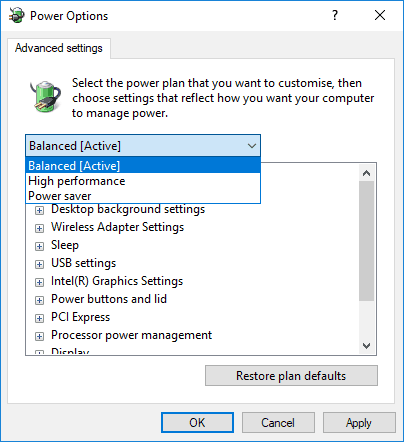 Tổng hợp các cách bật thông báo pin yếu cho laptop trên Windows 10